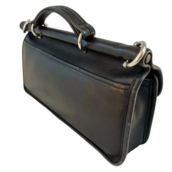 Vintage Coach City Willis, Black and Nickel - Picture 4 of 16